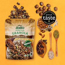 Afbeelding in Gallery-weergave laden, Ancient Grain Granola - Chocolate Trail Mix