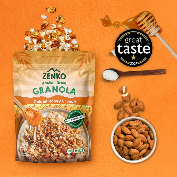 Ancient Grain Granola - Golden Honey Crunch