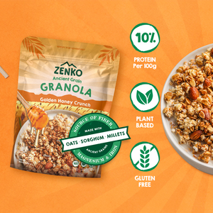 Ancient Grain Granola - Golden Honey Crunch